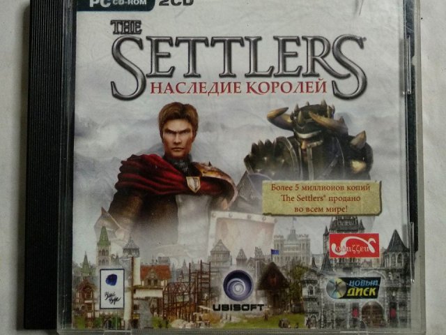 Игровой диск Settlers. Наследие Королей (Новый Диск), 150 грн. &mdash; 1/1