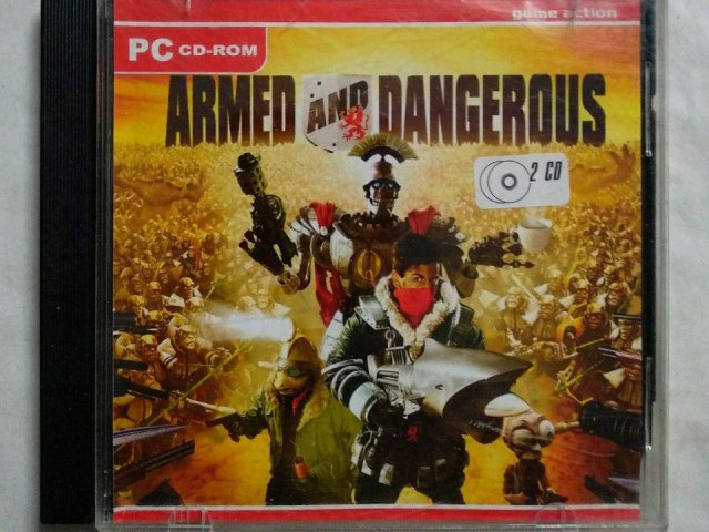 Игровой диск Armed and Dangerous (Master Media) (2 CD), 50 грн. &mdash; 1/1