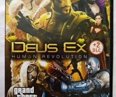 Игровой диск Deus Ex, GTA Stalker, Red Faction (5в1)