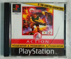 Игровой диск Contra Adventure для PS1
