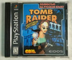 Игровой диск Tomb Raider Adventures of Lara Croft для PS1