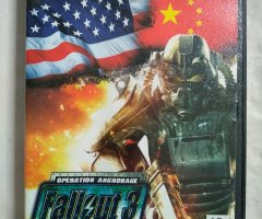 Игровой диск Fallout 3. Вторжение китайских коммунистов