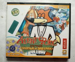 Игровой диск Агент Фокс. Операция хлопья на завтрак (Акелла)