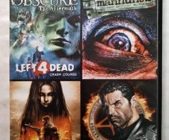 Игровой диск Obscure, Manhunt 2, Fear 2, Painkiller