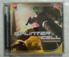 Игровой диск Сплинтер Целл. Шкатулка пандоры. Splinter Cell. Pandora Tomorrow