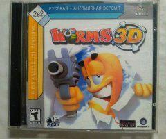 Игровой диск Worms 3D (2 CD)