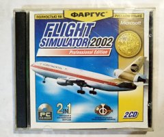Игровой диск Flight Simulator 2002 Professional Edition (Фаргус)