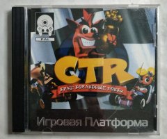 Игровой диск CTR Crash. Краш. Командные гонки для PS1