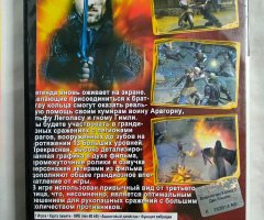 Игровой диск Lord of the Rings Two Towers. Властелин колец Две Башни для PS2 - 2