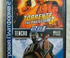Игровой диск Torrente Protector 3, Tenchu Wrath of Heaven (2в1) для PS2