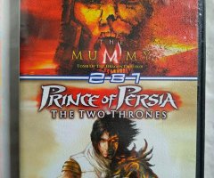 Игровой диск Mummy, Prince of Persia Two Thrones (2в1) для PS2