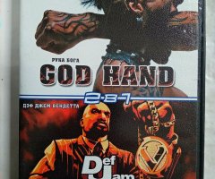 Игровой диск God Hand, Def Jam Vendetta (2в1) для PS2