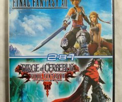 Игровой диск Final Fantasy XII, Dirge of Cerberus Final Fantasy VII для PS2