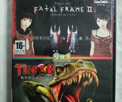 Игровой диск Fatal Frame 2, Turok Evolution (2в1) для PS2