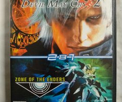 Игровой диск Devil May Cry 2, Zone of the enders (2в1) для PS2