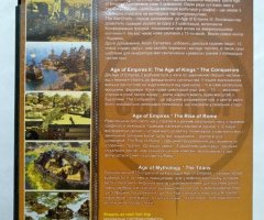 Игровой диск Age of Empires 2, 3, Age of Mythology. Свит Age of Empires - 2