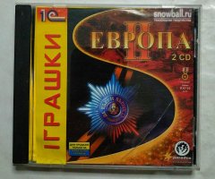 Игровой диск Европа 2 (1С) (2 CD)