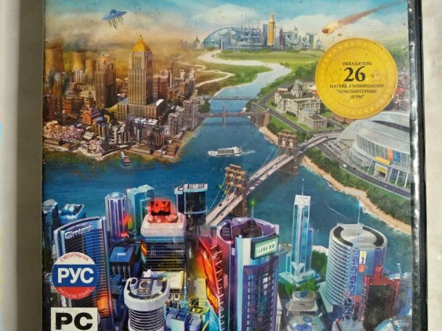Игровой диск Sim City, 150 грн. &mdash; 1/3