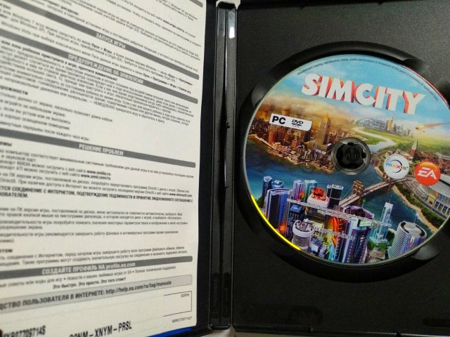 Игровой диск Sim City, 150 грн. &mdash; 3/3