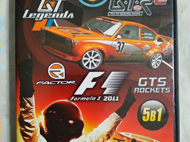 Игровой диск GTR 2, F1 2011, GTS Rockets. Свит F1 2011 (5в1), 120 грн. &mdash; 1/2
