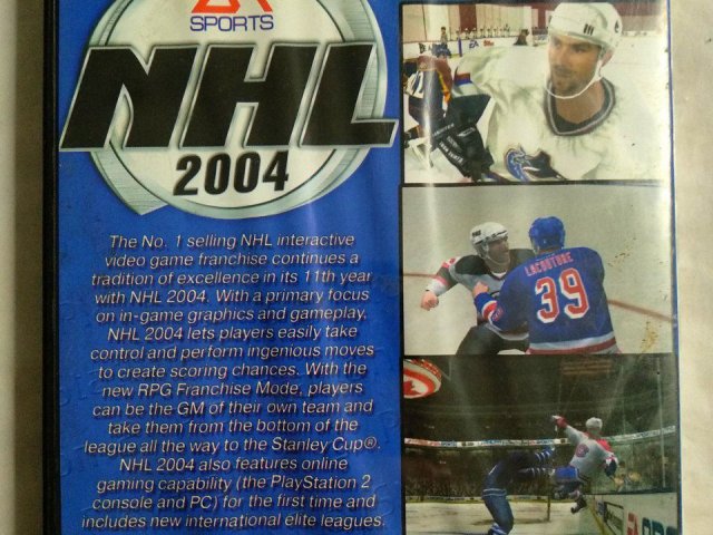 Игровой диск НХЛ 2004, NHL 2004 для PS2, 50 грн. &mdash; 2/2