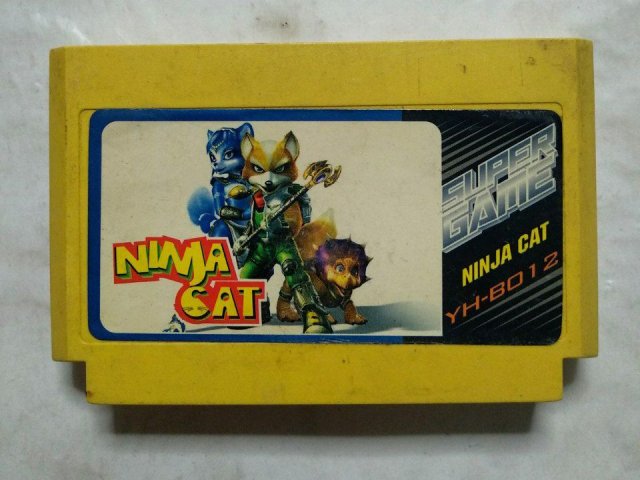 Картридж с игрой Ninja Cat для приставки Dendy 8 bit, 150 грн. &mdash; 1/2