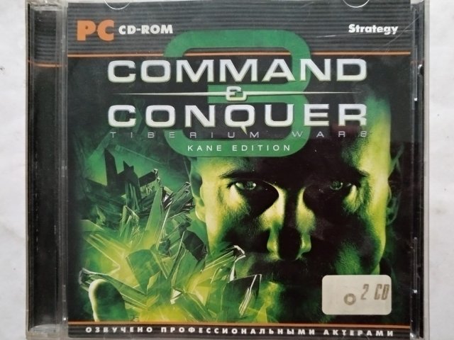 Игровой диск Command & Conquer. Tiberium Wars Kane Edition (2 CD), 250 грн. &mdash; 1/1