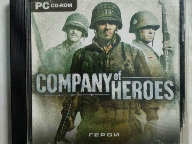 Игровой диск Company of Heroes (2 CD), 120 грн. &mdash; 1/1