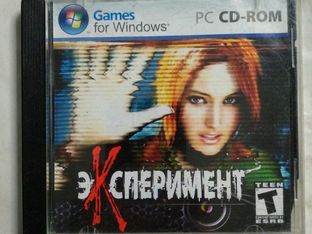 Игровой диск Эксперимент (2 CD), 120 грн. &mdash; 1/1