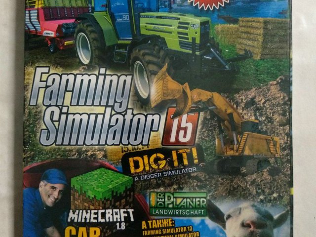 Игровой диск Farming Simulator 15, Minecraft (53в1), 150 грн. &mdash; 1/2