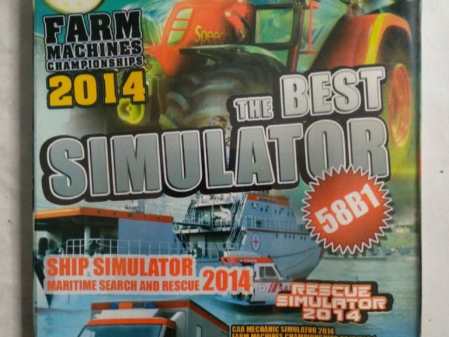 Игровой диск Farm Machines 2014, Best Simulator (58в1), 150 грн. &mdash; 1/2