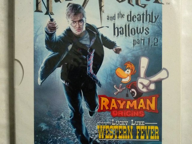 Игровой диск Harry Potter, Lucky Luke, Люксор, Дача кота Леопольда (8 игр), 120 грн. &mdash; 1/2