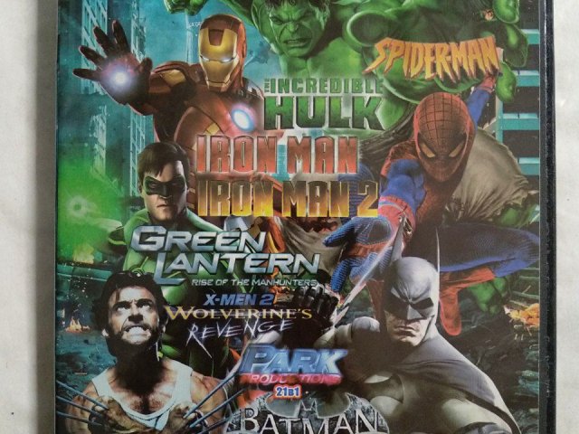 Игровой диск Hulk, Iron Man, Green Lantern (28в1), 150 грн. &mdash; 1/2