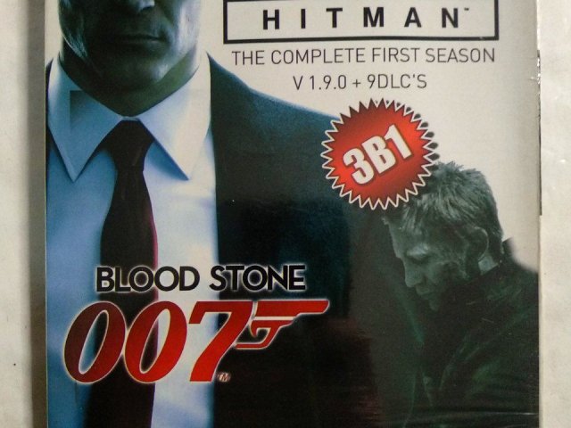 Игровой диск Hitman, Blood Stone 007, Shadow Peak (3в1) (3DVD), 200 грн. &mdash; 1/2