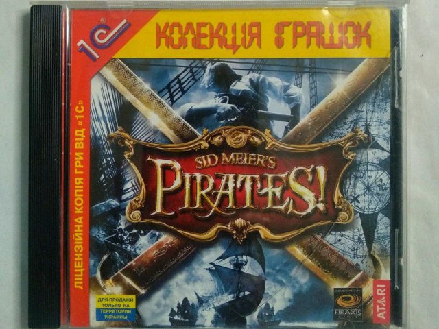 Игровой диск Sid Meiers Pirates (1С) (2 CD), 150 грн. &mdash; 1/1