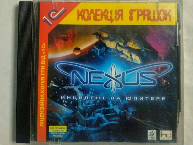 Игровой диск Nexus. Инцидент на Юпитере (1С) (2 CD), 150 грн. &mdash; 1/1