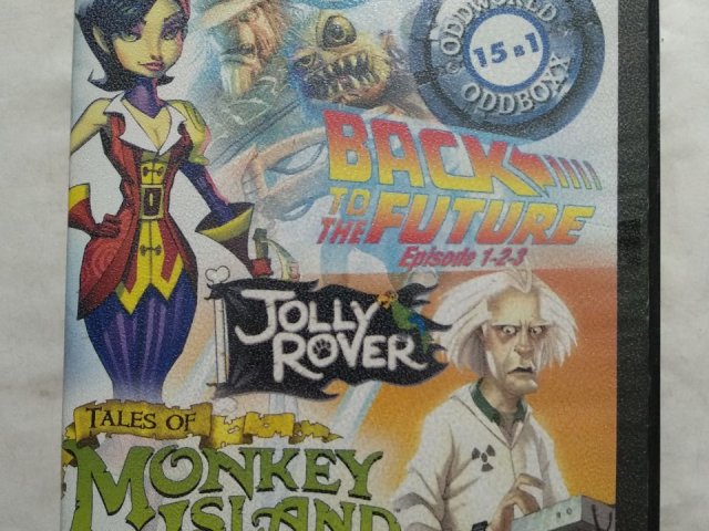 Игровой диск Back to Future 1-2-3, Monkey Islands, Oddworld (15в1), 120 грн. &mdash; 1/2