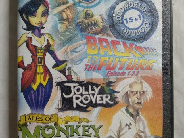 Игровой диск Back to Future 1-2-3, Monkey Islands, Oddworld (15в1), 120 грн. &mdash; 1/2