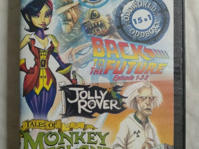Игровой диск Back to Future 1-2-3, Monkey Islands, Oddworld (15в1), 120 грн. &mdash; 1/2