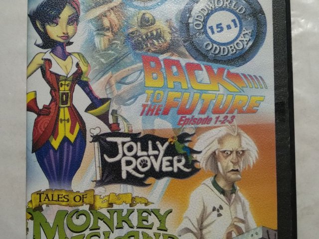 Игровой диск Back to Future 1-2-3, Monkey Islands, Oddworld (15в1), 120 грн. &mdash; 1/2