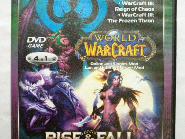 Игровой диск WarCraft 3, Rise & Fall (Планета Игр), 140 грн. &mdash; 1/1