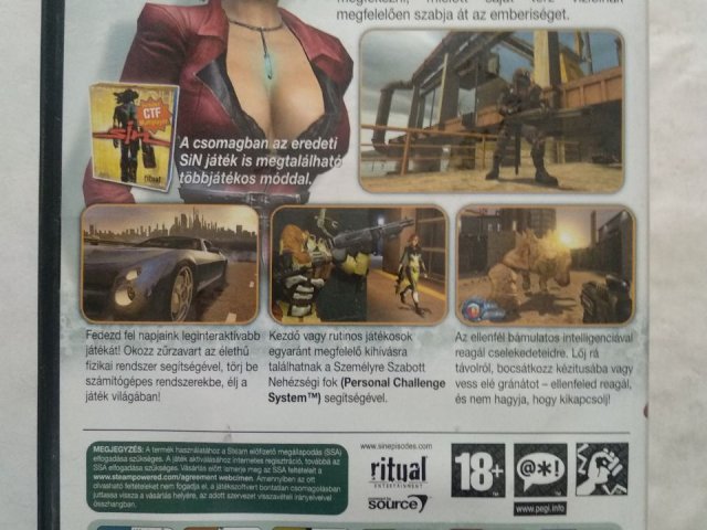 Игровой диск Sin Episodes, 120 грн. &mdash; 2/2