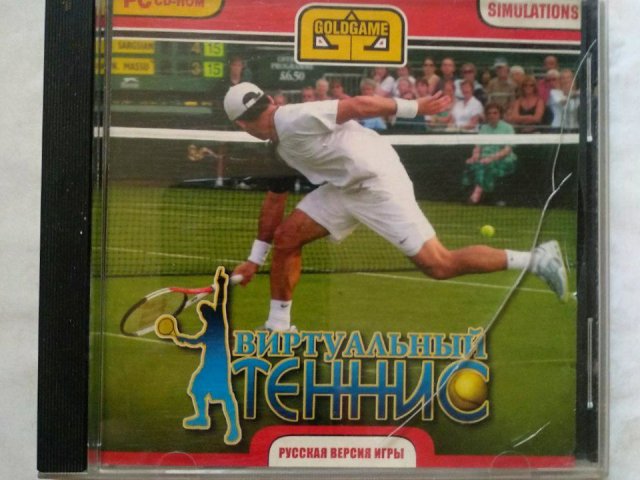 Игровой диск Виртуальный теннис (Gold Game) (2 CD), 50 грн. &mdash; 1/1