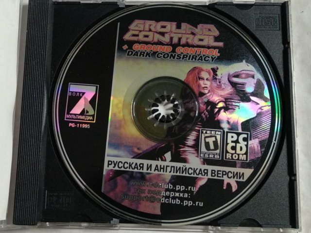 Игровой диск Ground Control + dark conspiracy (7 Волк), 250 грн. &mdash; 3/3