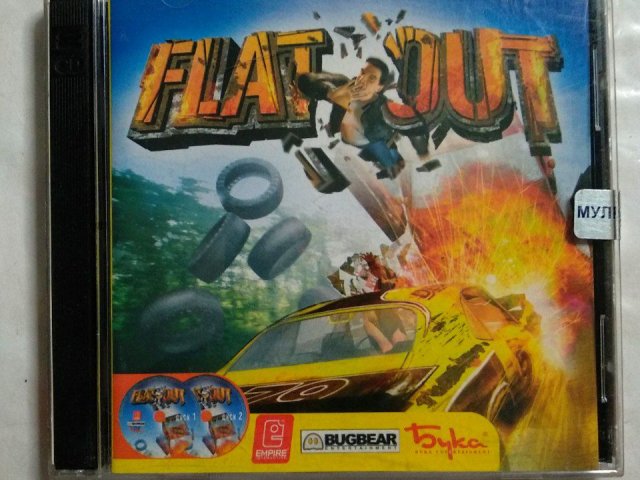 Игровой диск Flat Out (Бука) (2 CD), 250 грн. &mdash; 1/1