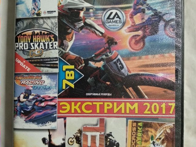 Игровой диск Tony Hawks, MX Nitro, Pure, Fuel (7в1), 120 грн. &mdash; 1/2