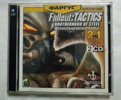 Игровой диск Fallout Tactics Brotherhood Of Steel (Фаргус) (2 CD)