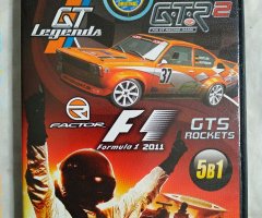 Игровой диск GTR 2, F1 2011, GTS Rockets. Свит F1 2011 (5в1)