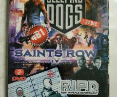 Игровой диск Sleeping Dogs, Saints Row, RIPD (4в1)