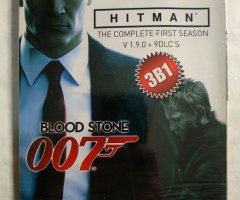 Игровой диск Hitman, Blood Stone 007, Shadow Peak (3в1) (3DVD)